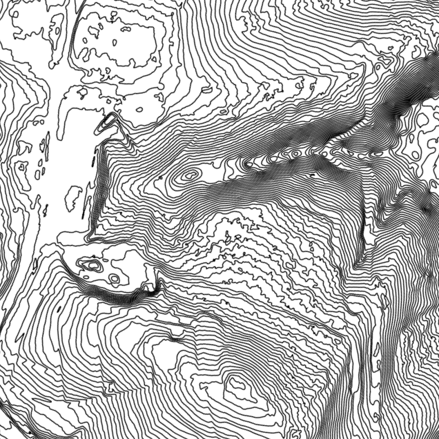 aerial survey of site layout