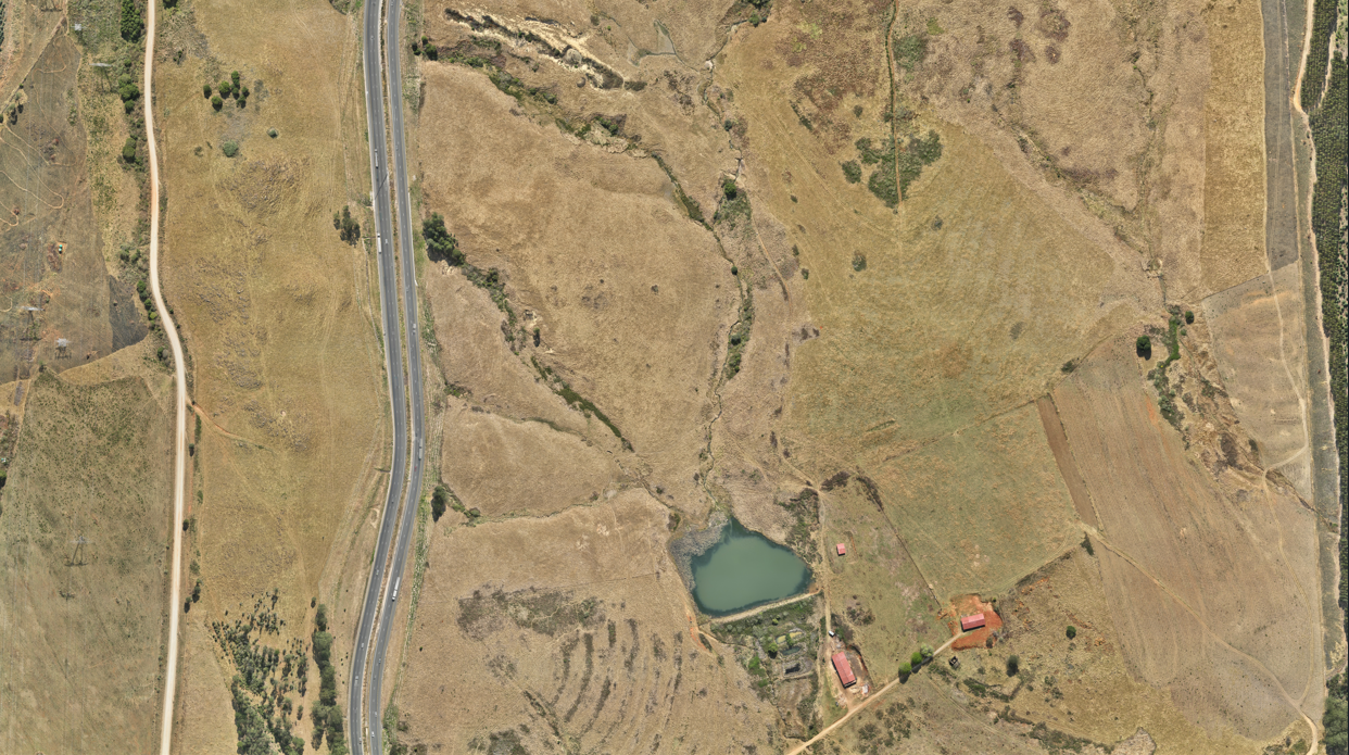aerial mapping survey site