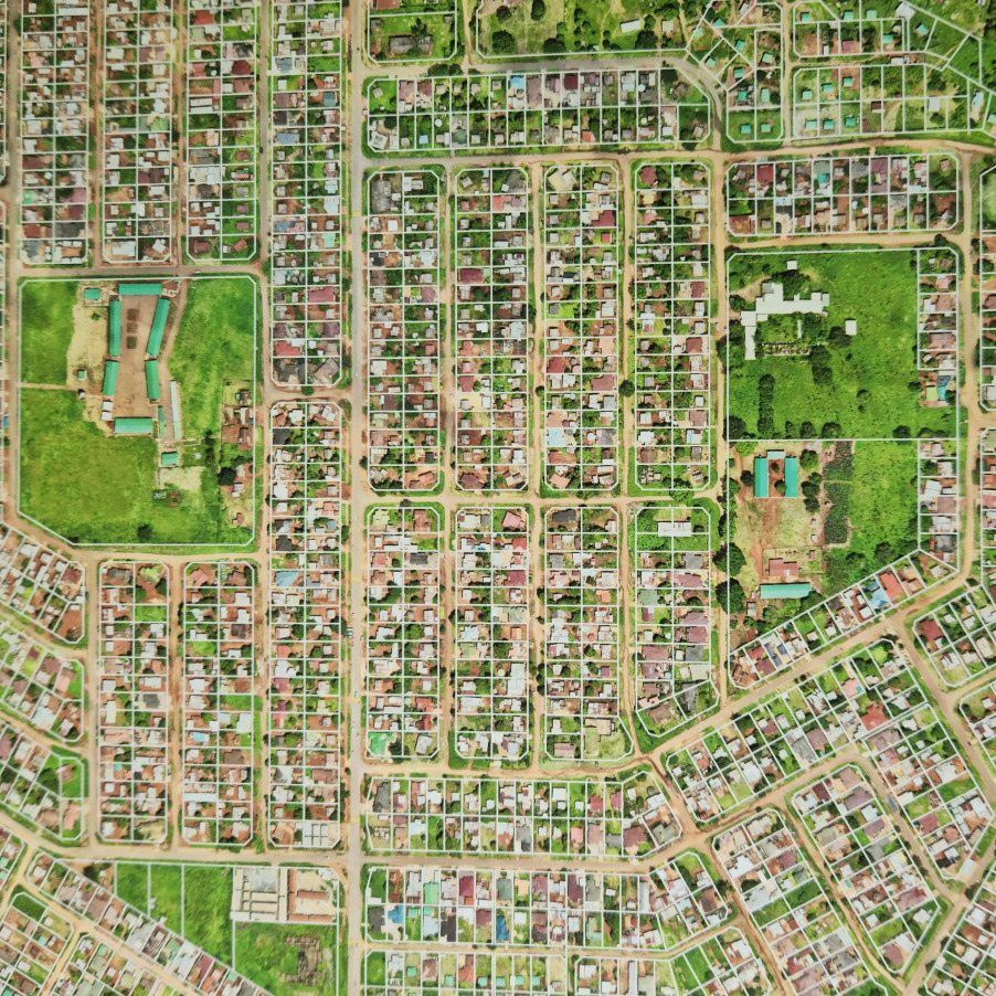 aerial orthomosaic land