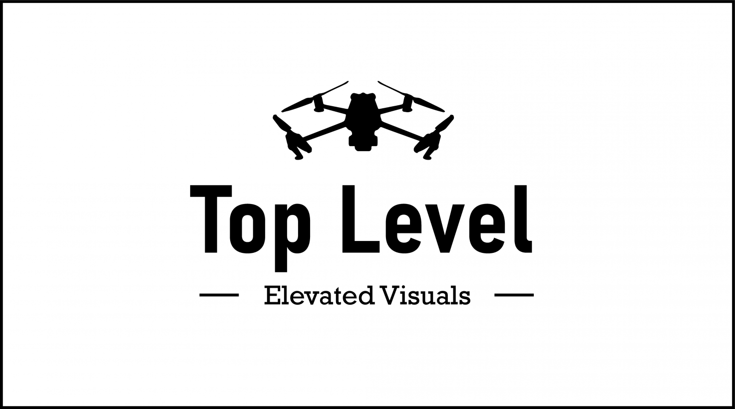 aerial coastal commercial drone view