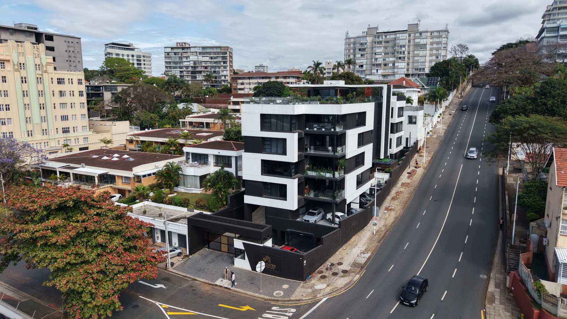 aerial real estate property drone